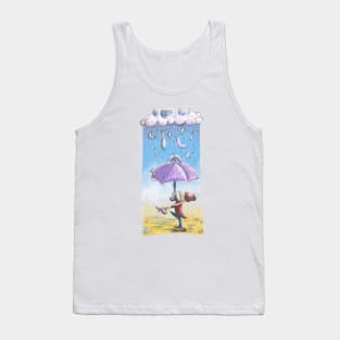 Ringmaster Fishing under the rain Tank Top